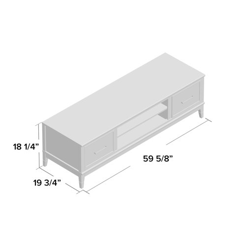 CosmoLiving by Cosmopolitan Westerleigh TV Stand for TVs up to 65